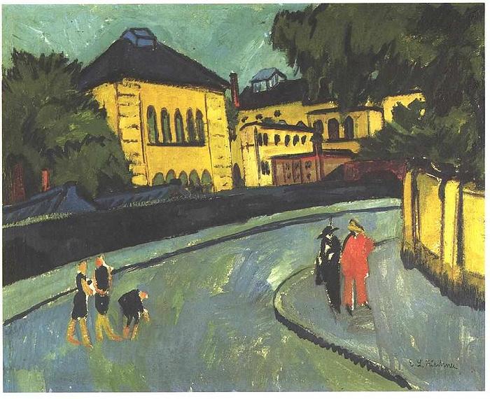 Ernst Ludwig Kirchner Dresden-Friedrichstadt